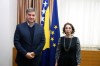 The Deputy Speaker of the House of Representatives of the Parliamentary Assembly of Bosnia and Herzegovina, Dr. Denis Zvizdić, received in an inaugural visit the newly appointed Ambassador of the Republic of Greece to Bosnia and Herzegovina